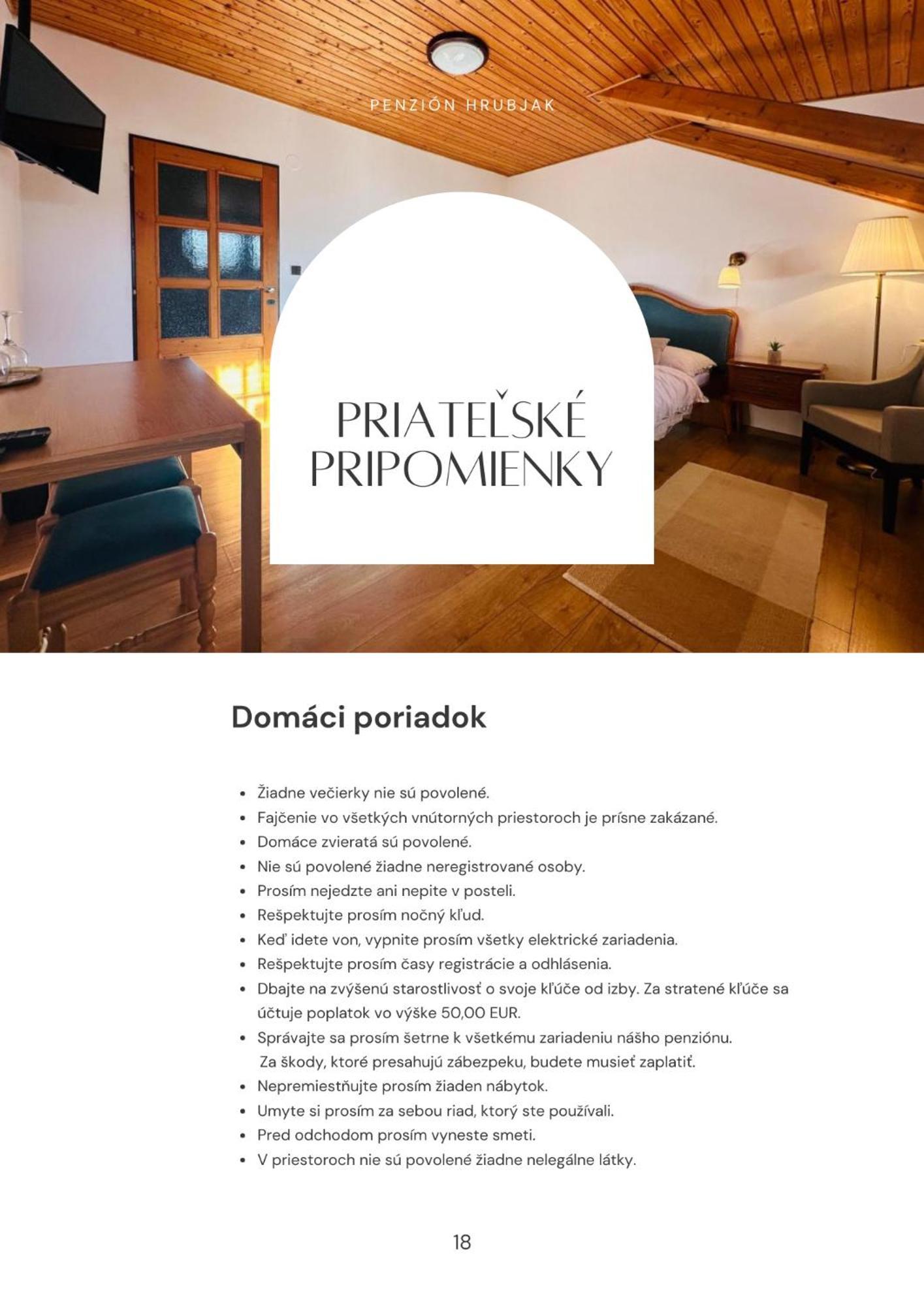 Penzion Hrubjak Oravská Polhora エクステリア 写真