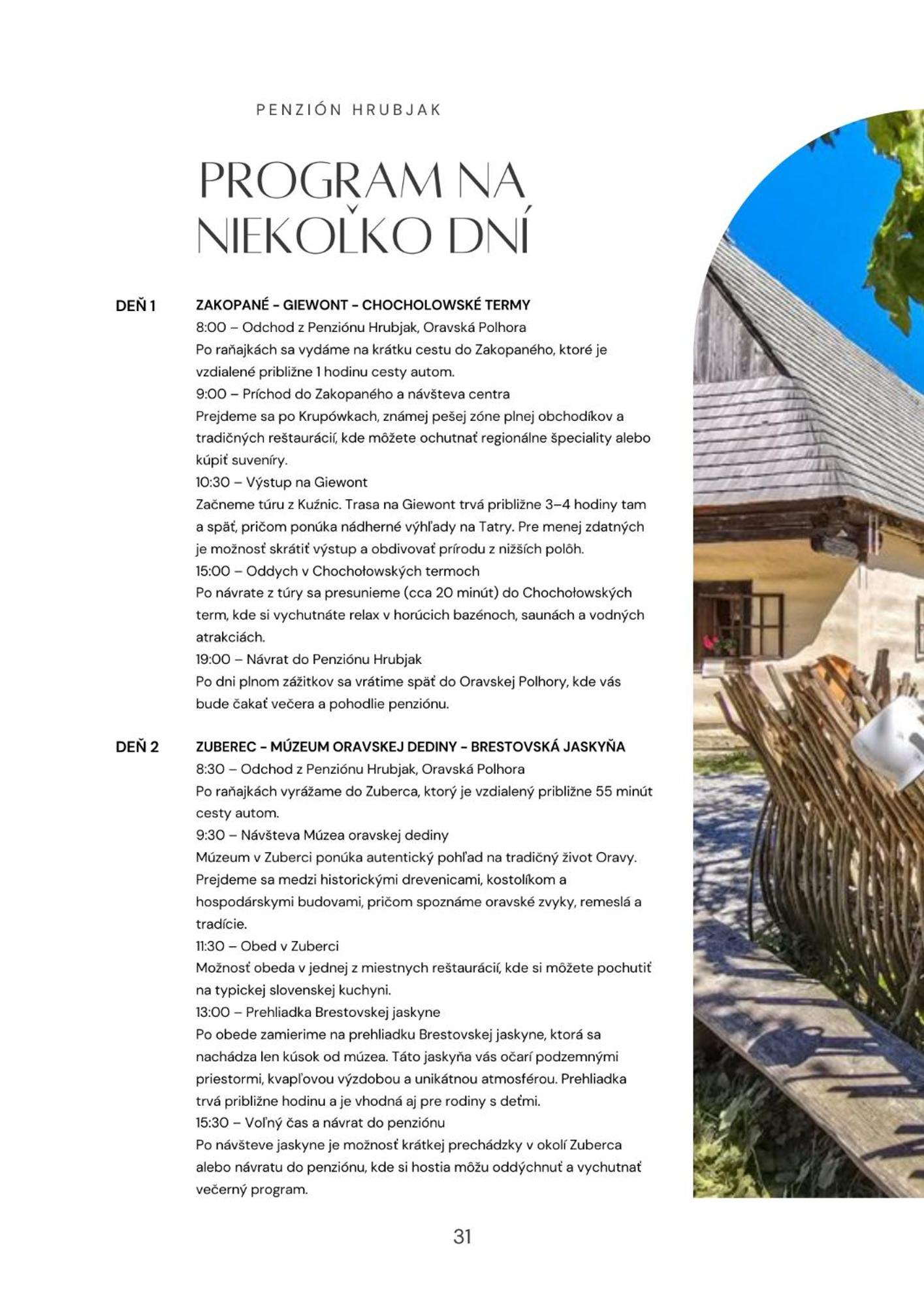 Penzion Hrubjak Oravská Polhora エクステリア 写真