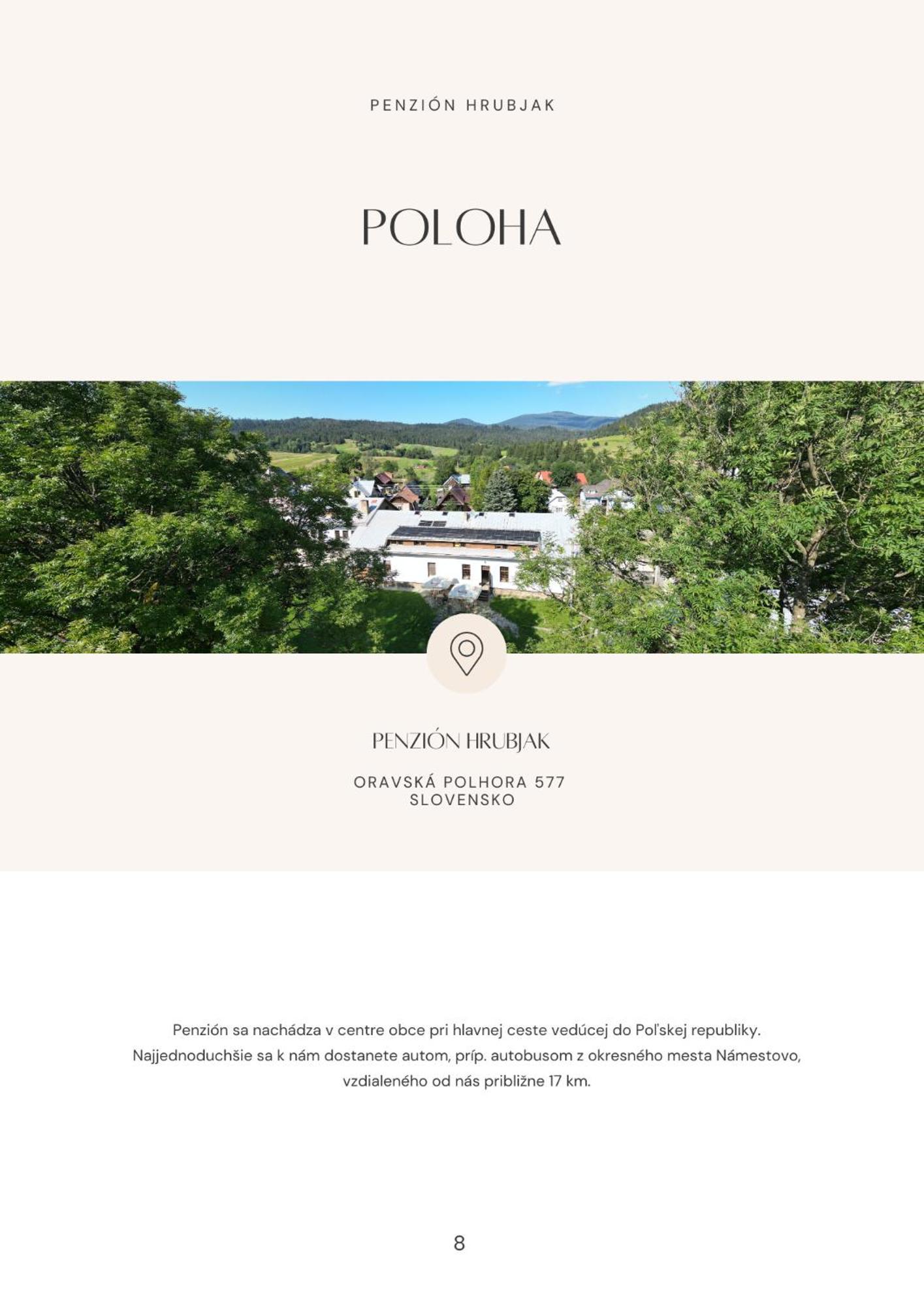 Penzion Hrubjak Oravská Polhora エクステリア 写真